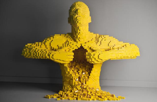 Picture credit: Lego. There are 4200 different types of lego brick